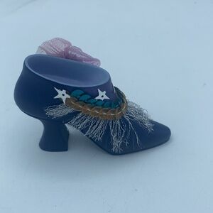 Ashton Drake miniature shoe Stepping in Time Speakeasy Sparkle decor ornament